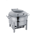 catering restaurant luxury GN pan display stainless steel buffet food warmer chafing dish